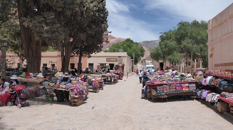Purmamarca, a small village in the mountains